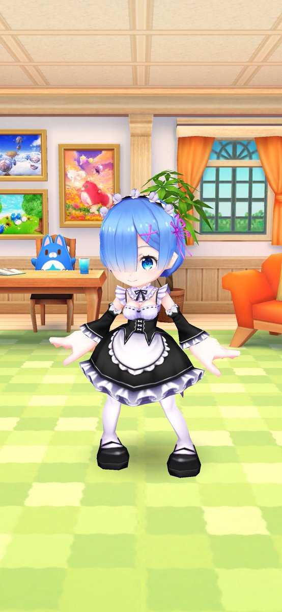 ＃レムと遊んでるよ
＃レム
＃愛でルーム
＃白猫プロジェクト