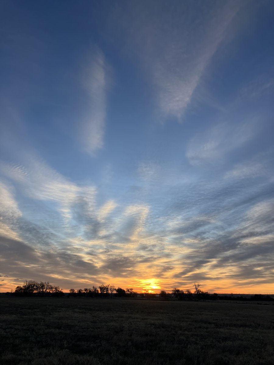 The clouds looked strange in this one