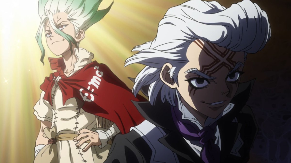Leonardo_YOA's tweet photo. #DrSTONE4期 第25話視聴🧐

遂に始まった第3クール❗️千空たちに加えてゼノたちも仲間となり、一気に文明レベルが飛躍的に上昇しているのが実感できましたし、最後の決戦へと向かう高揚感も感じられました😌…次回以降も楽しみにしながら視聴していきたいです‼️👍
#ドクターストーン
#SCIENCEFUTURE
#4K https://t.co/spoEa5CR7E