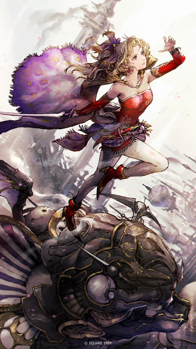 Official art | Final Fantasy VI  - Terra

Artist: Yasushi Hasegawa