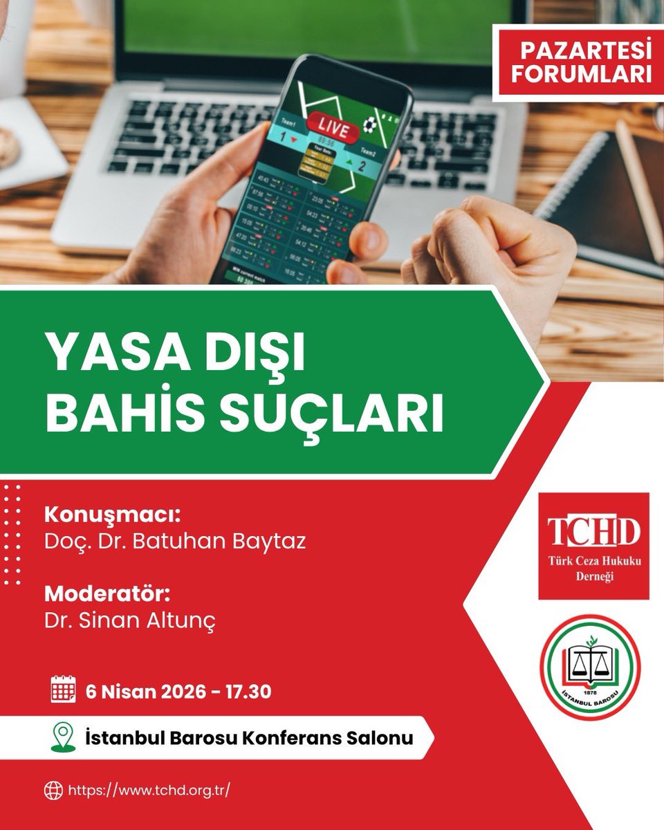 Türk Ceza Hukuku Derneği tweet media