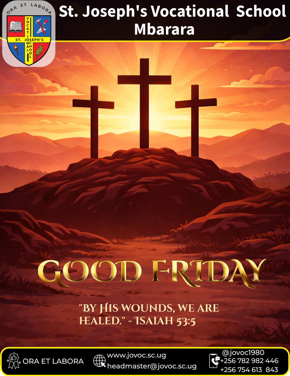 Jovoc1980's tweet photo. Jovoc  joins the Christian community in commemorating Good Friday.

We reflect on the profound sacrifice of our Lord Jesus Christ and the message of love, humility, and redemption it brings to humanity.

“By His wounds, we are healed.” – Isaiah 53:5 https://t.co/poyKSSY0ZF