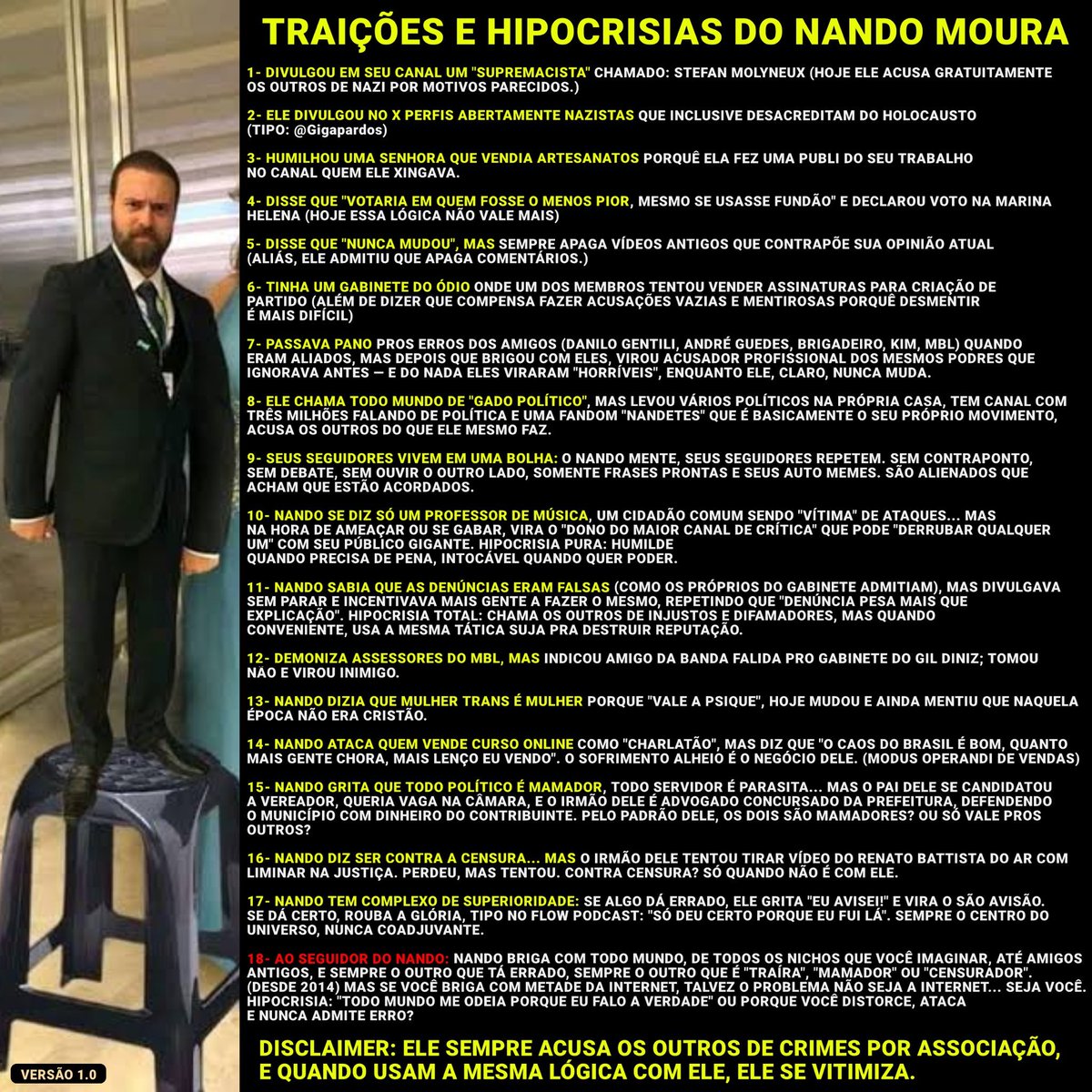 Política baseada em evidências tweet media