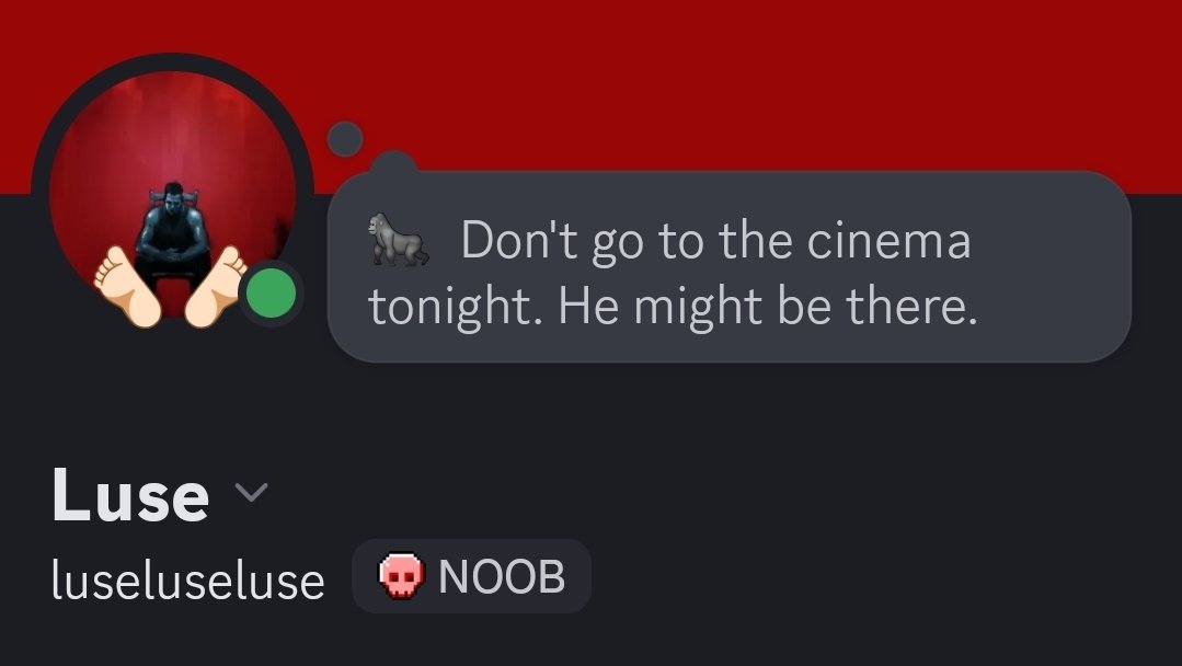 I have felt nothing but emptiness for the past 2 weeks. I saw the foot avatar decoration on the discord shop for 6 dollars. My fractured mind immediately bought it. I am such a worthless nobody.