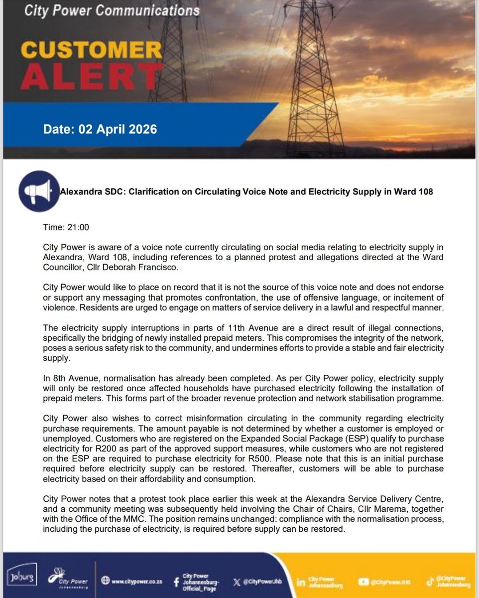 @CityPowerJhb tweet media
