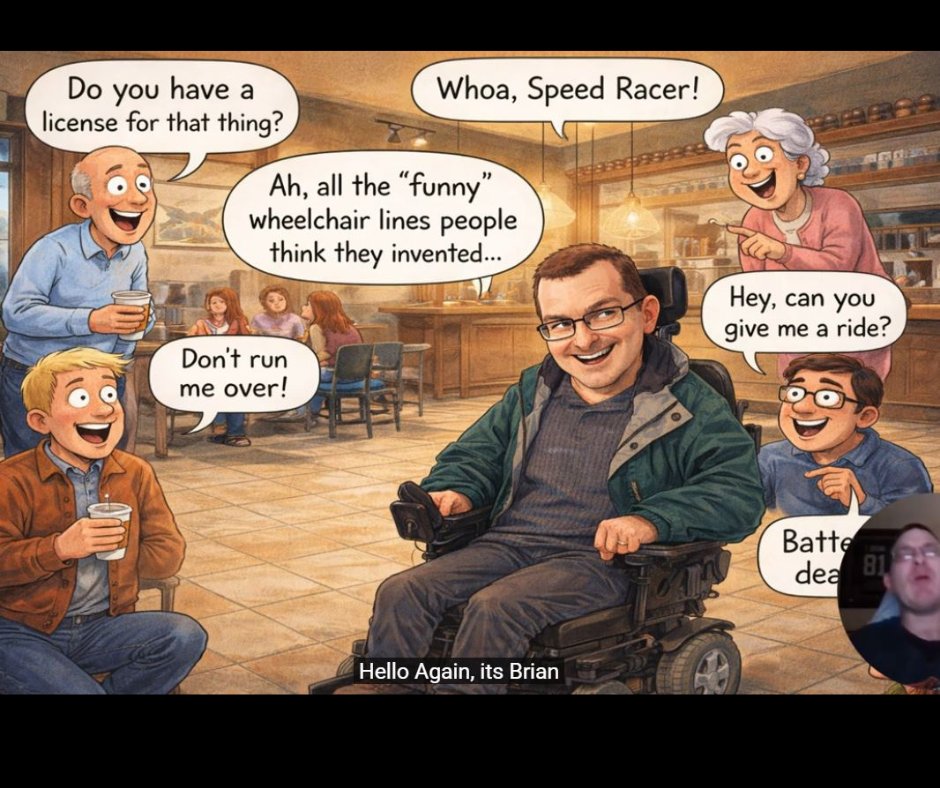 SPINALpedia's tweet image. Brian Habermehl, a man with cerebral palsy from Pennsylvania active in disability rights and disability awareness. Here is one of his latest videos on comments he frequently hears from people about his wheelchair.

youtube.com/watch?v=pDziIa…

#disabilityawareness #wheelchairlife