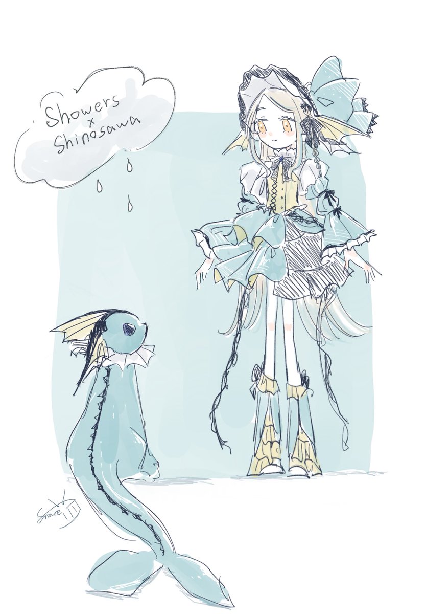 Snare_77u's tweet photo. ☔︎ にわか雨とお砂糖︎ ︎
⚠︎クロスオーバー・衣装捏造 https://t.co/O4X9k5emII