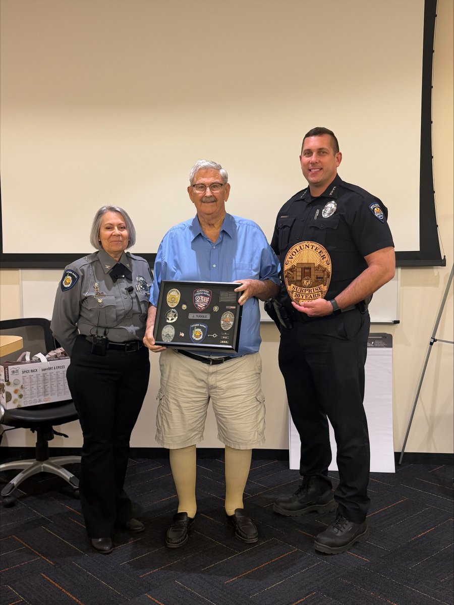 Surprise Police Dept tweet media