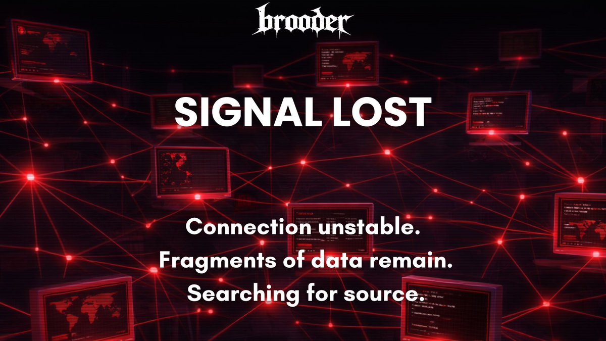 BrooderDao's tweet image. Connection lost. Source search initiated. Critical data fragment analysis ongoing.

#NetworkDown #SignalLost #IncidentResponse #TechSupport