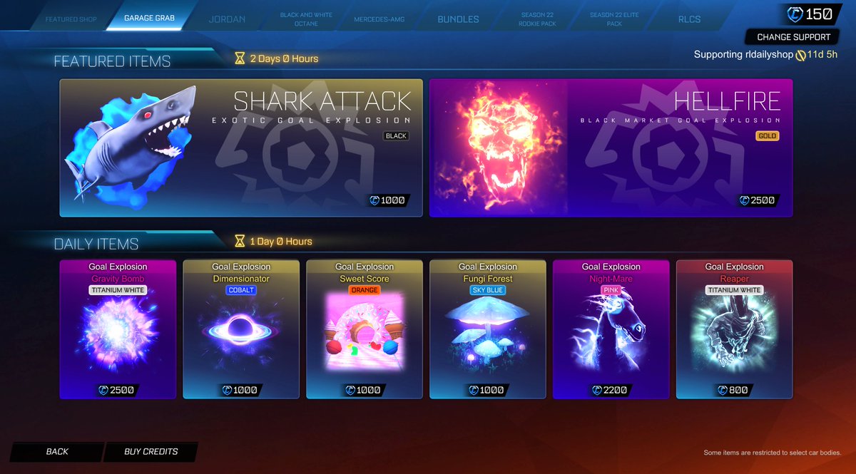 Rocket League Shop tweet media