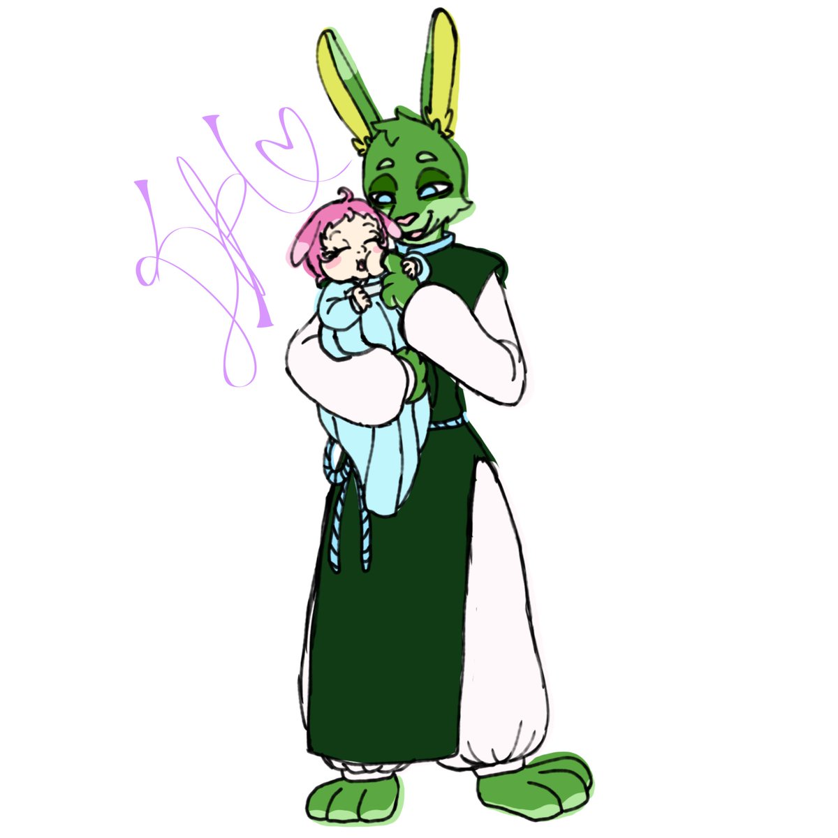 UwDrawing's tweet photo. Here are some sketches I made of My Sona Lola. This bunny dude is actually her father, Jade Rabbit. 

Yes, Jade Rabbit from the Chinese moon myth. I’ll also draw Lola with Moon Goddess Chang’e. (Chang’e is not her mother, I see it as more aunty more than mother) https://t.co/x6KGmvGKHI