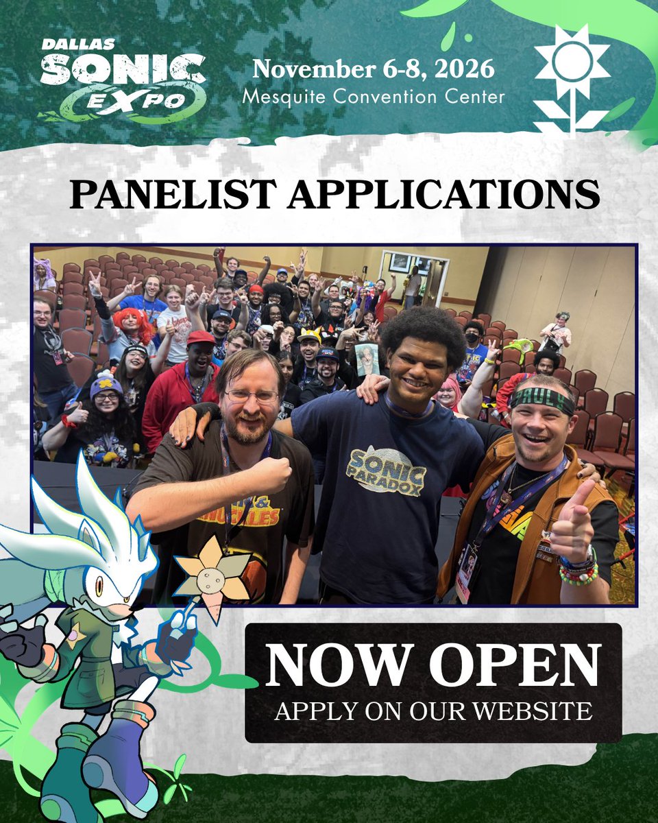 Sonic EXPO: Dallas | Nov. 6-8, 2026 tweet media
