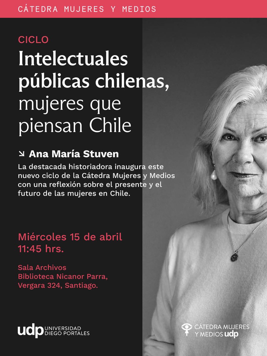 Cátedra Mujeres y Medios UDP tweet media