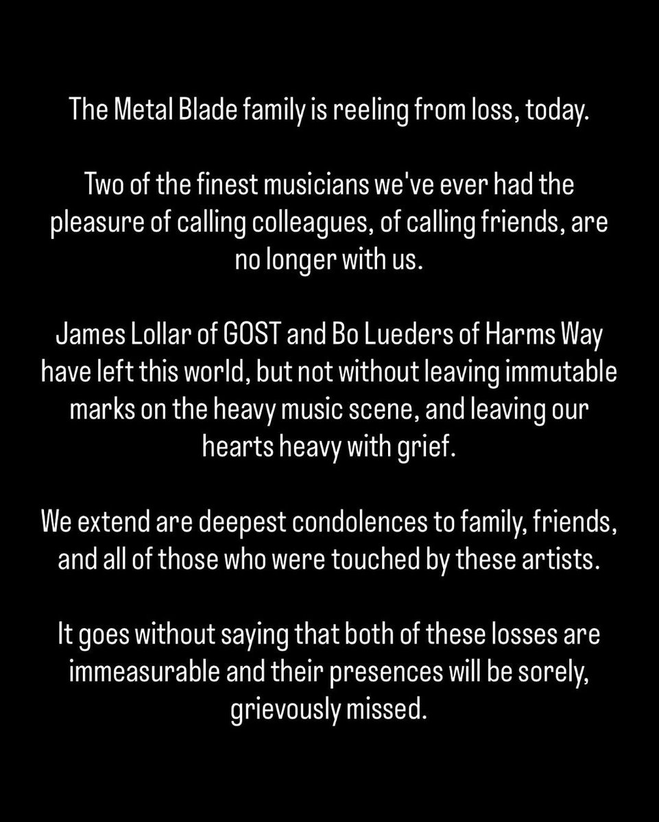 Metal Blade Records tweet media