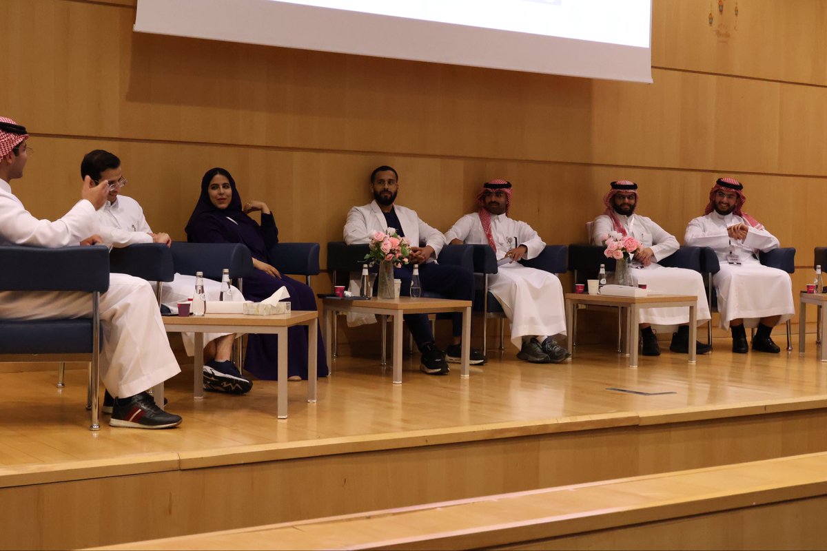 SaudaAlsubaie3's tweet photo. What an incredible session👏

I had the honor of hosting “The Ortho Pathway: Meet the Chief Residents” organized by the Orthopedics Interest Group at Alfaisal University.

Seven amazing chief residents from different centers across Riyadh shared their real life experiences, advice, and tips for our aspiring orthopedic surgeons.

Learning straight from the pros is indeed priceless!🦴

#OrthoIG #MedicalStudents #AlfaisalUniversity #FutureOrthopods #MedEd