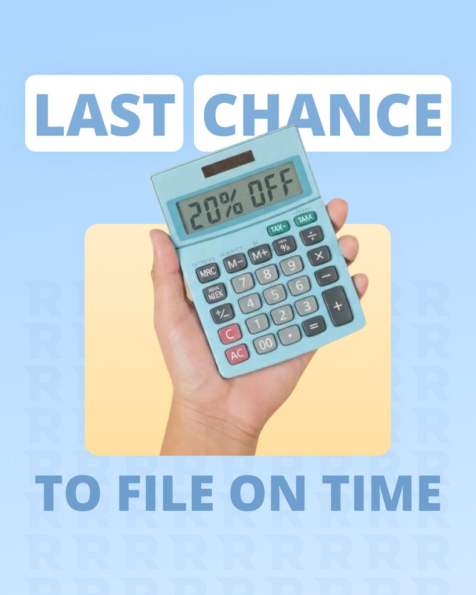RocketLawyer's tweet image. Just two more weeks till taxes are due 💸
Get up to 20% off expert prep &amp;amp; filing from our partner Taxfyle! 

👉 bit.ly/4ssyP2u

#RocketLawyer #LegalHelp #LegalInformation #SmallBusiness #SmallBusinessOwner