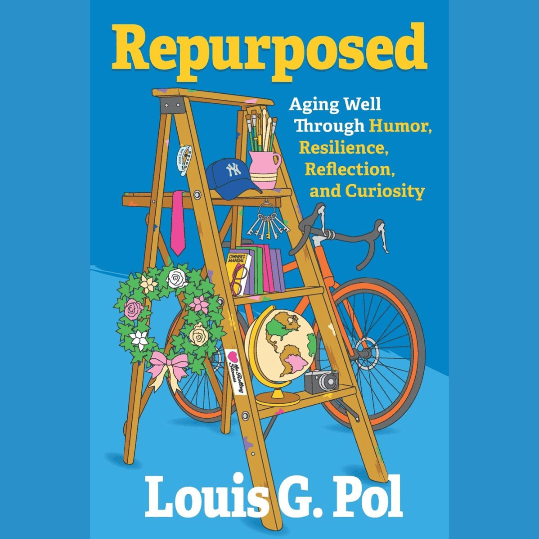 unolibraries's tweet photo. Join us for an author reading on Wed, April 22nd at 4:30pm! Author Louis Pol will read excerpts from his book, "Repurposed: Aging Well Through Humor, Resilience, Reflection, and Curiosity" and share his inspiration for writing it. Learn more: https://t.co/cYoX0Z6w5I https://t.co/J32B73hvTJ