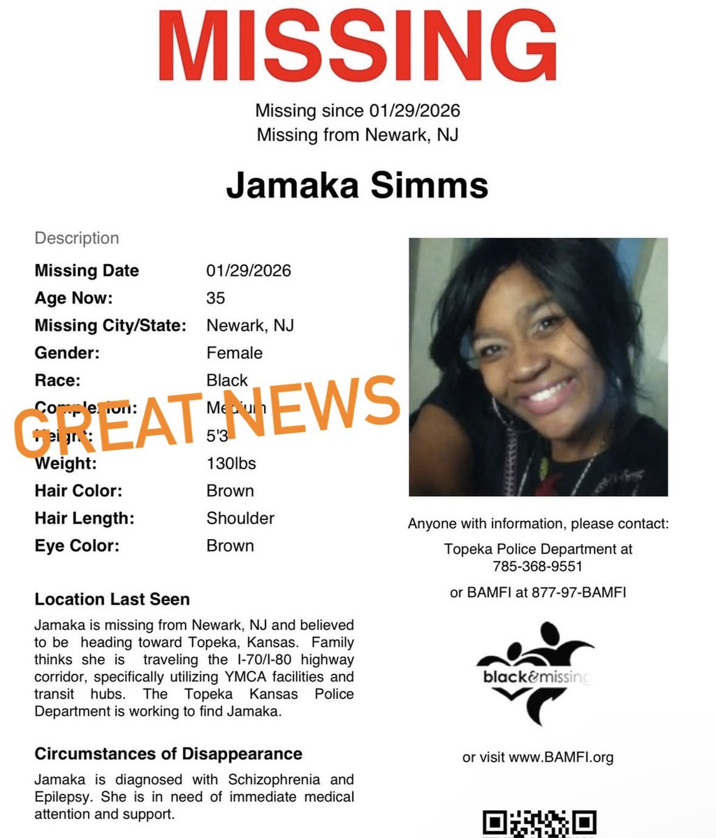 Blk & Missing FDN tweet media