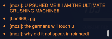 yo overwatch trolling my chat too