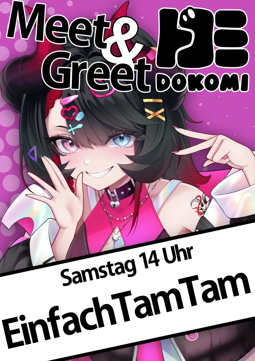 TamEinfach's tweet image. Kaum zu glauben, aber wahr: 
Ihr könnt das Schnitzel live treffen! 🤟
Meet &amp;amp; Greet, Spaß &amp;amp; Chaos. 
Nur das Schnitzel schafft das zu kombinieren!
Wer traut sich? 👀

📅 Sa, 30. Mai 2026
⏰ 14:00 Uhr
📍 BEAUTV-Stand

(Danke, für die Möglichkeit)
#MeetAndGreet #SchnitzelTime #Dokomi