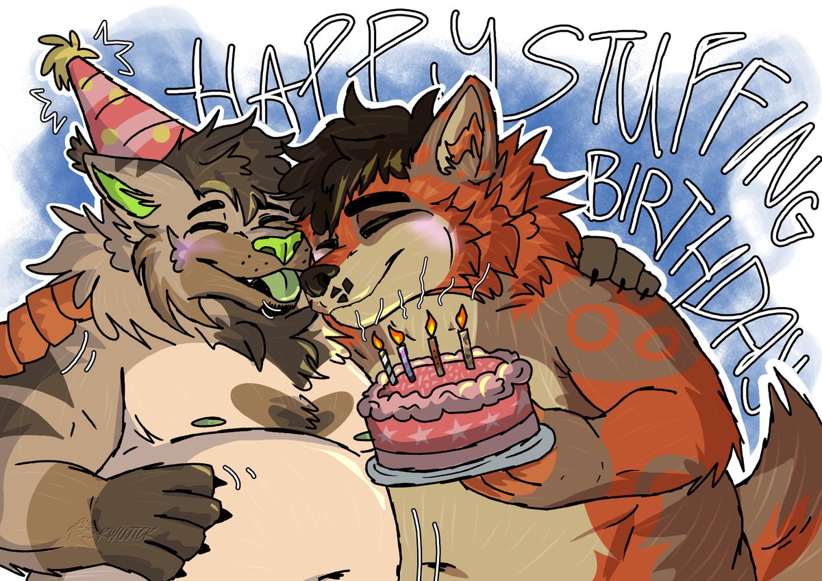 itzthetobin's tweet photo. Happy birthday to my handsome man! <3 @EliasLynxie
.
#fatfur https://t.co/gcg2H74FwE