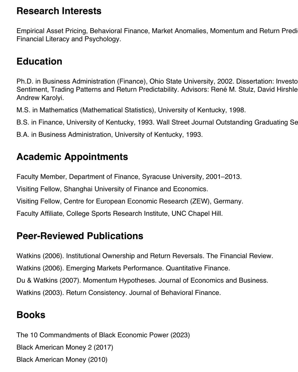 Dr Boyce Watkins - Wealth is Power tweet media