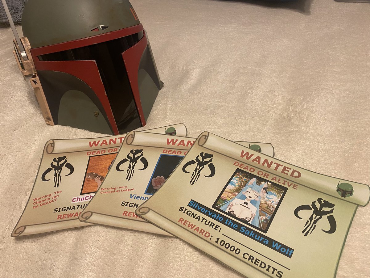 Sergeant_CJ's tweet photo. The VTuber Bounty Hunter is returning to Weebcon this year. https://t.co/J9EX6Hstny
