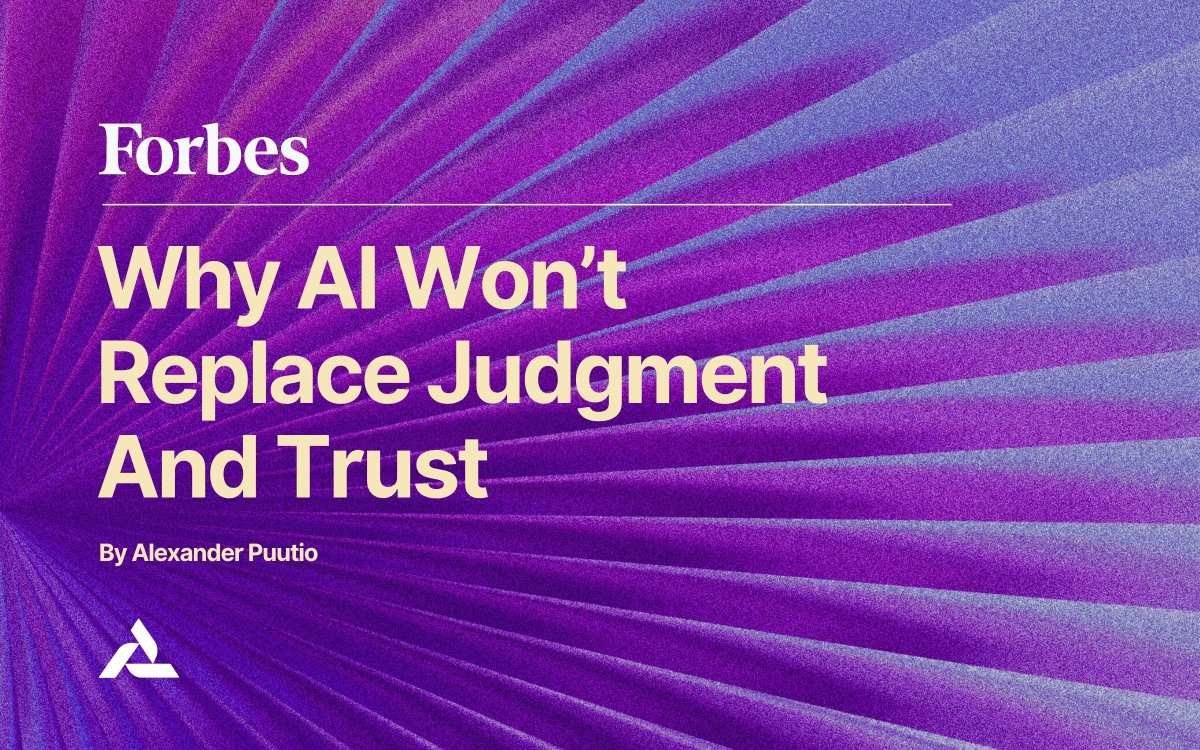 TerzoHQ's tweet image. AI is not coming for your CFO. It's coming for the blind spots.

Our Founder &amp;amp; CEO, Brandon Card in @Forbes this week on why judgment can't be automated:

🔗forbes.com/sites/alexande…

 #ContractIntelligence #Terzo #Forbes #MakeDataDance #NirvanAI