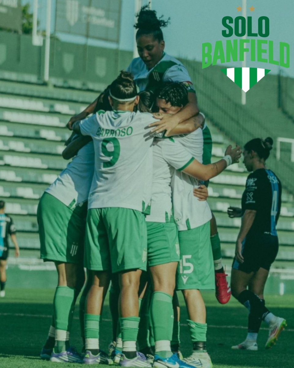 𝐏𝐔𝐍𝐓𝐀𝐉𝐄 𝐈𝐃𝐄𝐀𝐋

El Fútbol Femenino de Banfield inició la Temporada 2026 de manera arrolladora, consiguiendo 3 victorias en las primeras 3 fechas del Torneo. Junto a Racing y River, las dirigidas por Indiana Fernández lideran la tabla de posiciones.

Los triunfos ante
