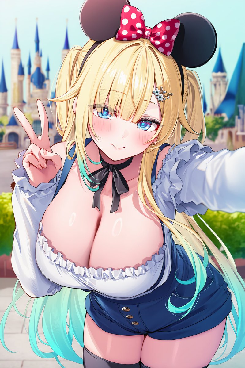 suisui1166's tweet photo. ディズニー来た🤗

#AIイラスト https://t.co/ivB6qKLnUk