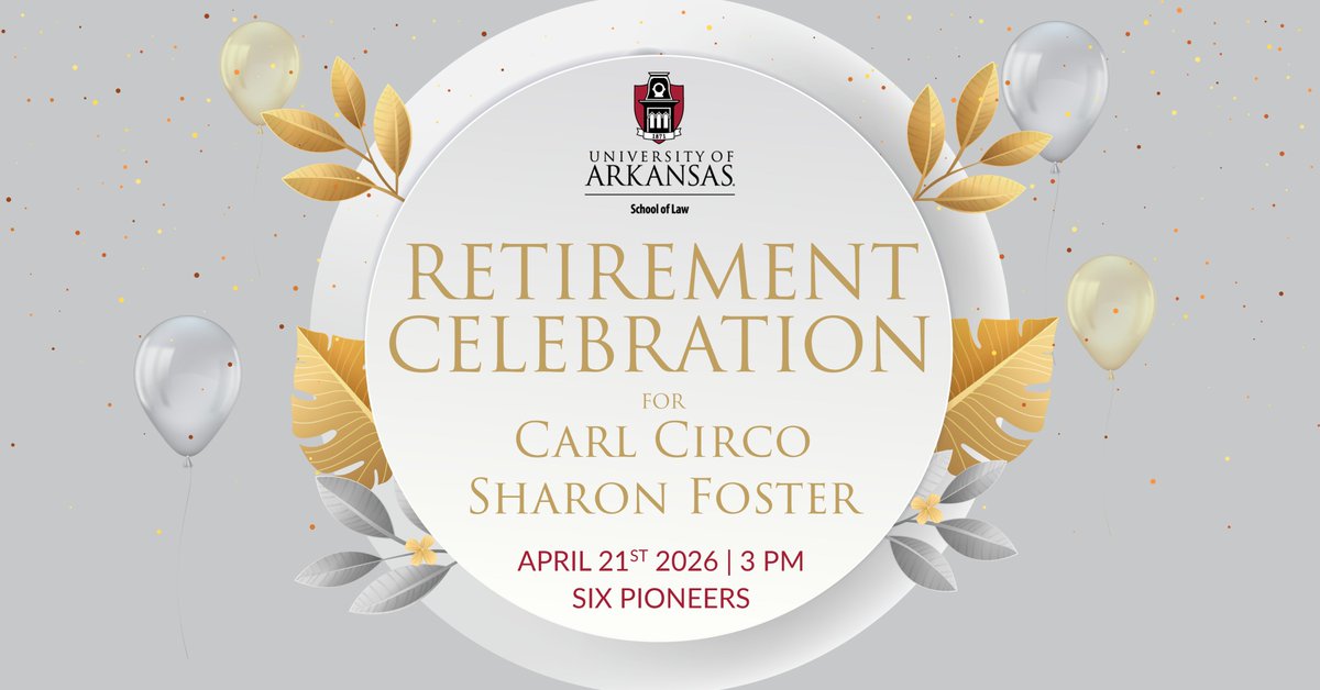 University of Arkansas School of Law tweet media