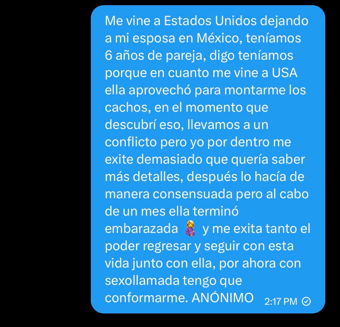DanielA65258799's tweet photo. Que rica anecdota de esta pareja🤯😱
¿Que opinan? 

#Cornud@EnUsa
Deja anecdota al DM https://t.co/xYPGIFYyVF