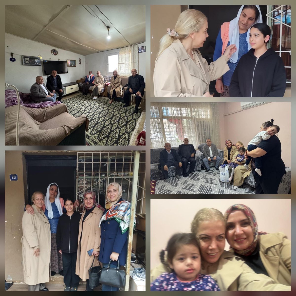 AK Parti olarak milletimizle gönül bağımızı güçlendirmeye devam ediyoruz.
Bugün ihtiyaç sahibi ailelerimizi  ziyaret ederek hem taleplerini dinledik hem de dayanışma ve kardeşlik duygularımızı paylaştık.
Cumhurbaşkanımız Sayın Recep Tayyip Erdoğan’ın da ifade ettiği gibi;
"İnsanı