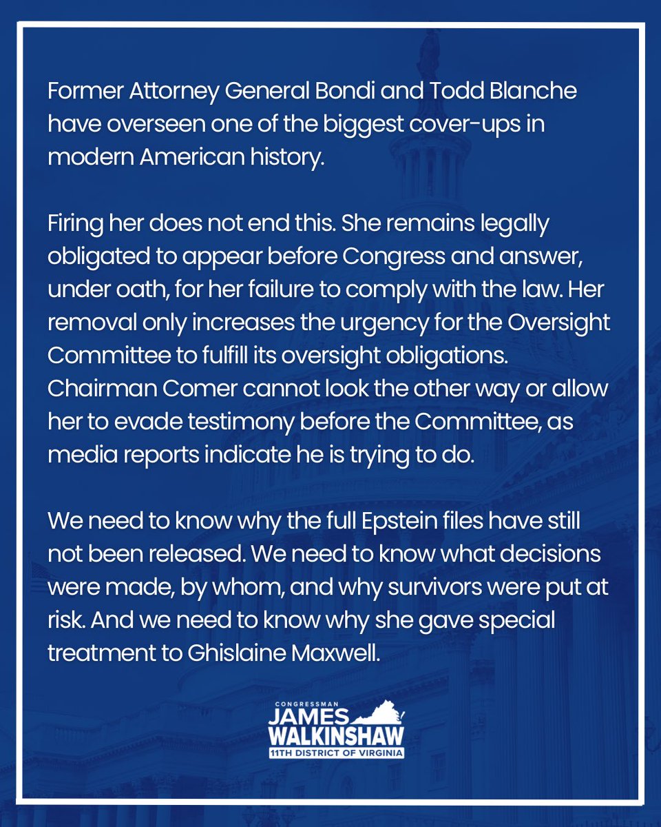 Rep. James Walkinshaw tweet media