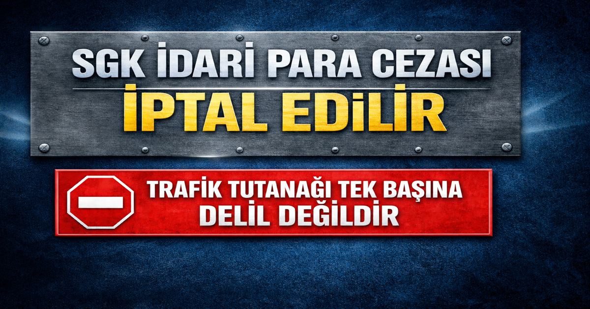 #SGK
#İdariParaCezası
#TrafikCezası
#İdareHukuku
#Avukat
#İşveren
#MahkemeKararı

ÖNSÖZ

Son yıllarda Sosyal Güvenlik Kurumu (SGK), Emniyet tarafından düzenlenen trafik ceza tutanaklarını esas alarak ticari araç sahiplerine yüksek tutarlı idari para cezaları uygulamaktadır.

Bu
