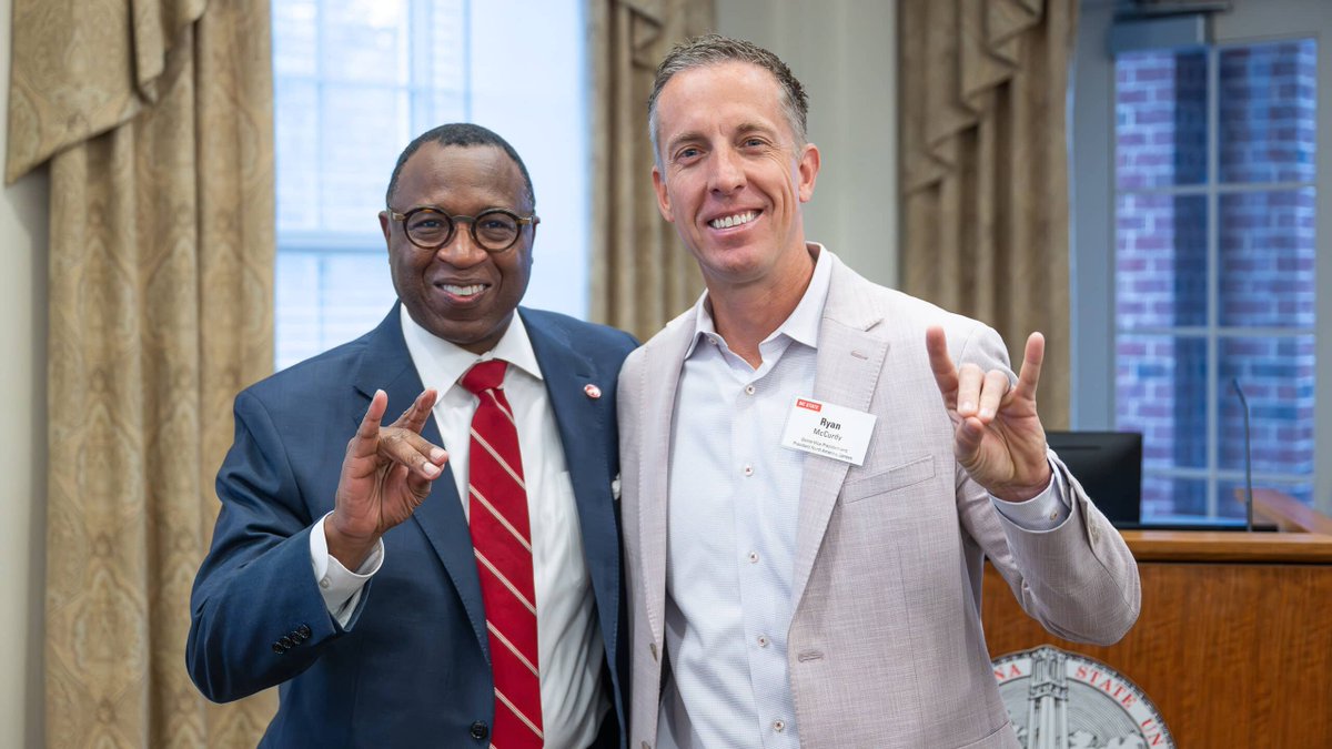 NC State University tweet media