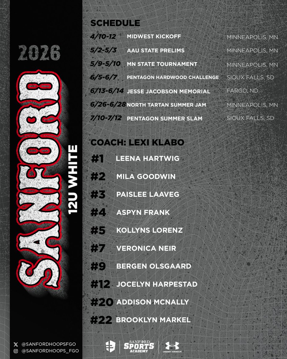 Sanford Sports Academy - Basketball Fargo tweet media