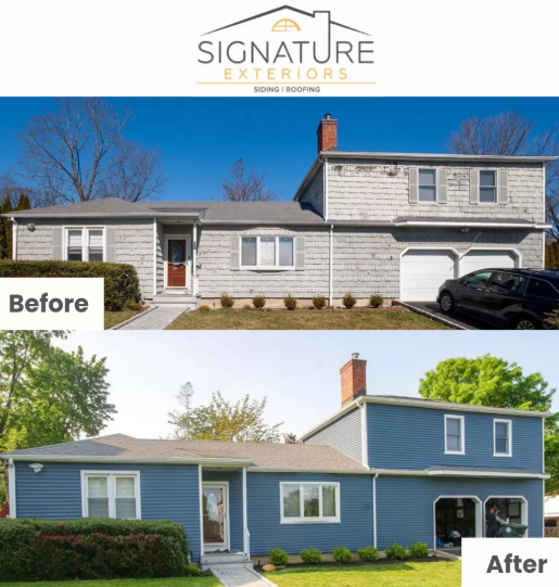 SignatureExt's tweet photo. See the difference quality craftsmanship makes.

For more information, visit https://t.co/fd0cXUTus7 or call us at (866) 244-8029

#signatureexteriors #homerenovation #roofing #siding  #homerepair #constuction #homeimprovement https://t.co/sXn7HFl0sg
