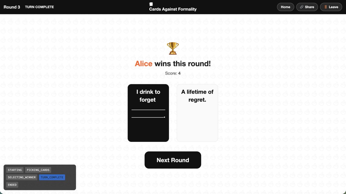 Cards Against Formality tweet media