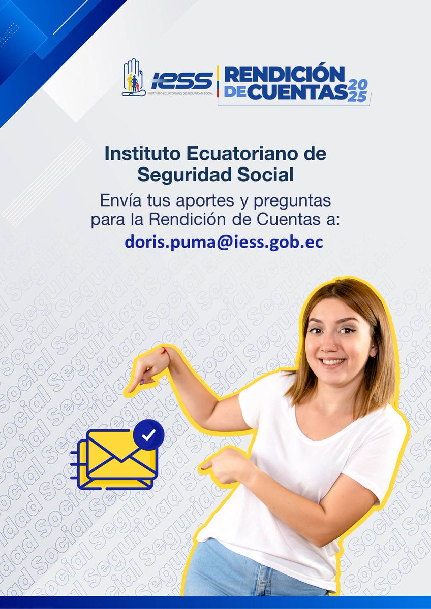 IESSNapo's tweet photo. Infórmate sobre la #RendiciónDeCuentasIESS2025 de la Dirección Provincial de Napo y envía tus aportes y preguntas.
📧  Informe completo en: https://t.co/1gTaq0CuBU
📜 Narrativa: https://t.co/Skmm2ovlN0 https://t.co/Jd5ORp2c0Z