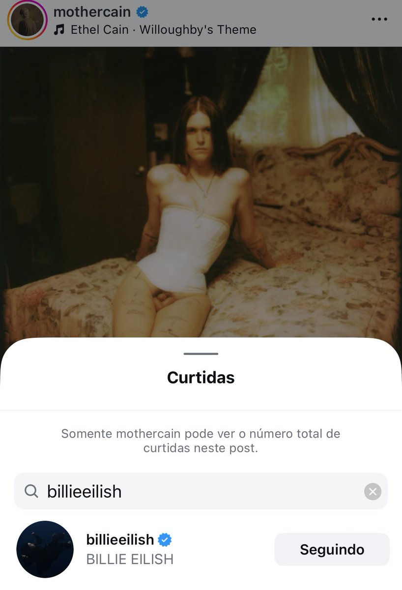 Info Billie Brasil tweet media
