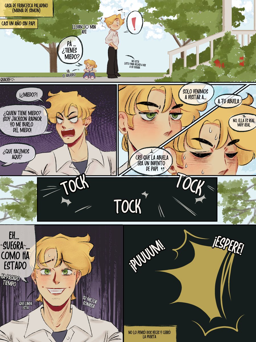 Un nuevo hogar (parte 1)
-A Jack le llegó un sobre sospechosamente muy parecido al que le llegó a Simon hace casi un año, ahora dejará a Morgan con su abuela-
Volvimos con el gammabeam 😭🫶 

#gammabeam #gammajack #gazerbeam #fankid