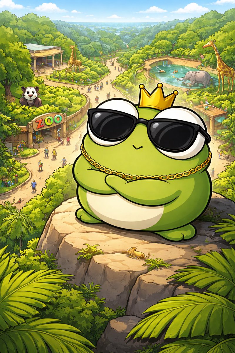 I’m the king of all the animals 👑

$forg