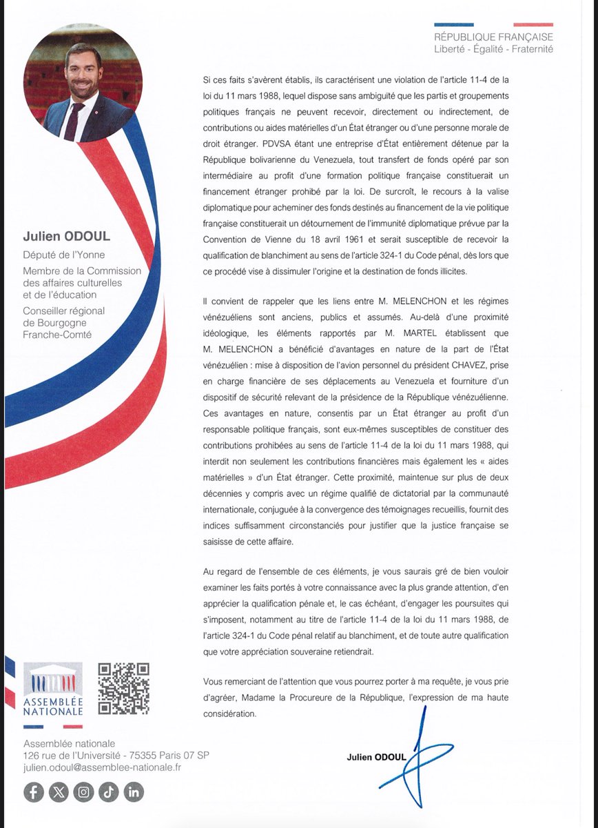 Julien ODOUL tweet media