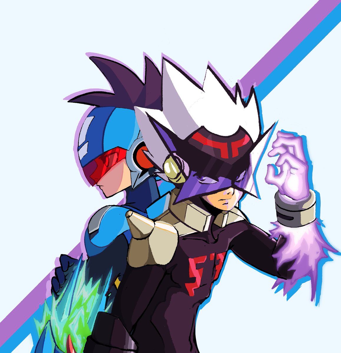 Viclase36's tweet photo. Old art before Starforce collection was announced, but wish i could play star force was so sick https://t.co/b1FQlVa560
