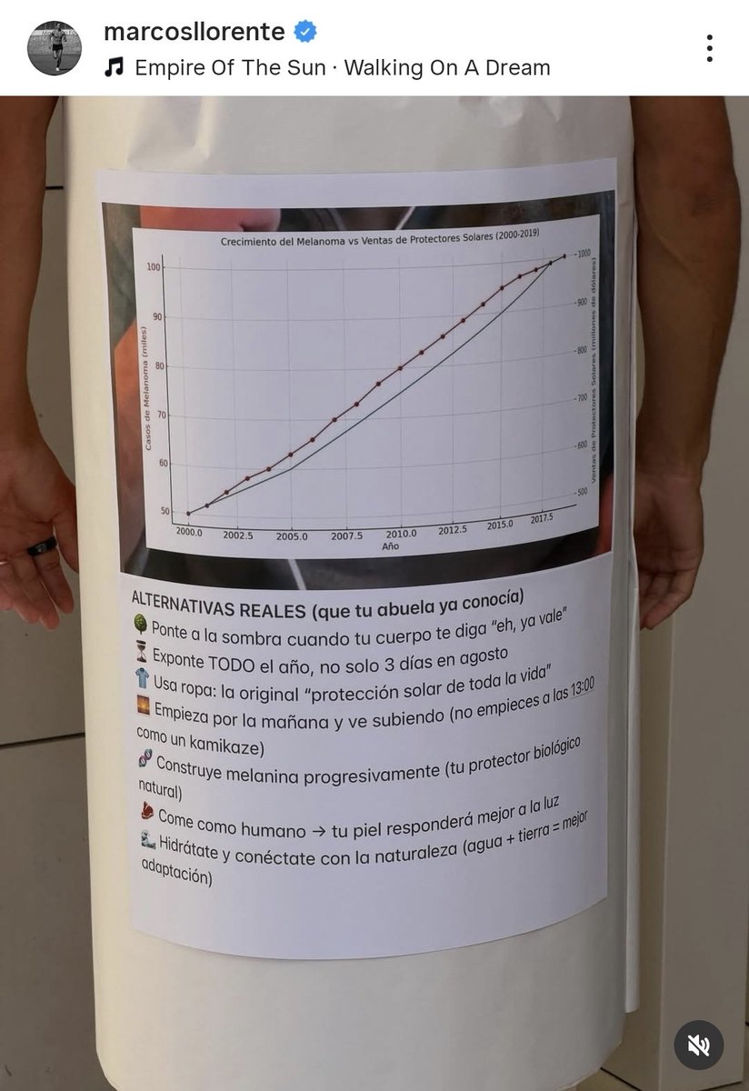 No entiendo cómo hay gente le que ríe las gracias. Para qué seguir recomendaciones médicas pudiendo hacer caso a este chalao?