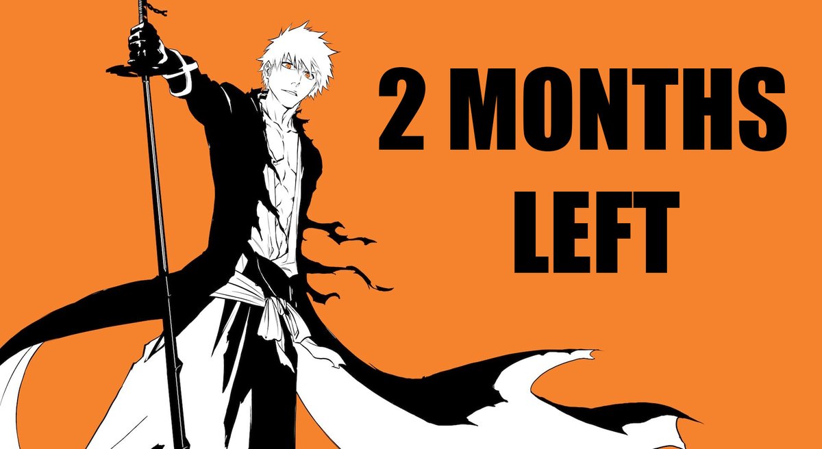 2 MONTHS AWAY FROM THE RETURN OF BLEACH ANIME.

#BLEACH #TYBW #BLEACH_anime #BLEACHTYBW #BLEACH2026 #ICHIGO