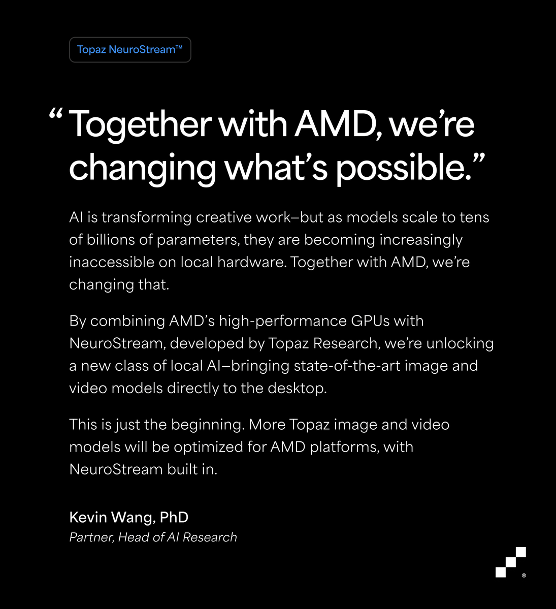 Topaz Labs tweet media