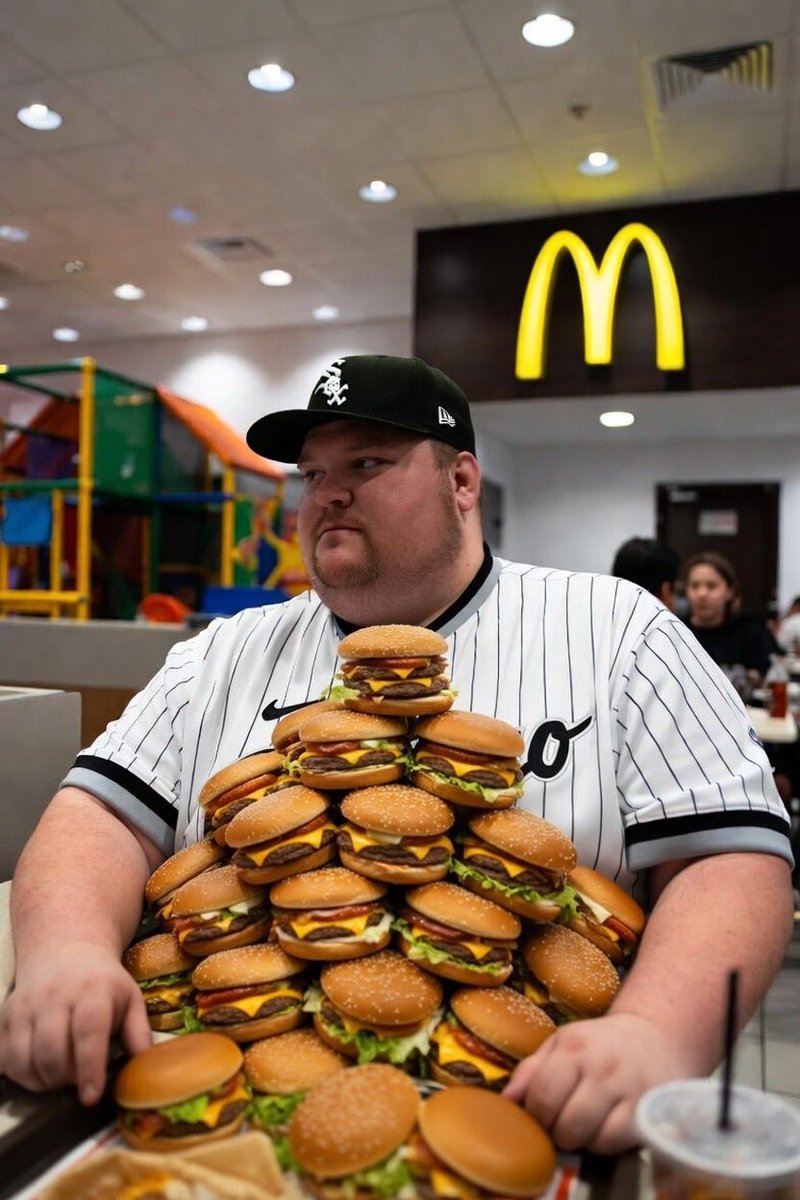 MattShaw_Burner's tweet image. 🚨🚨🚨 Breaking: @BasedCubsFan spotted at a McDonalds per sources