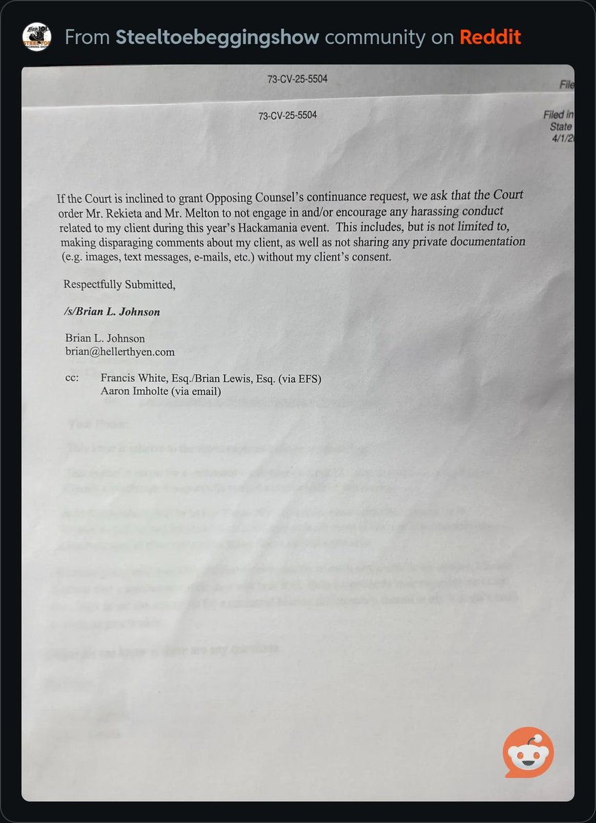 Rekieta Law tweet media